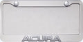 Acura 3d Stainless Steel License Frame