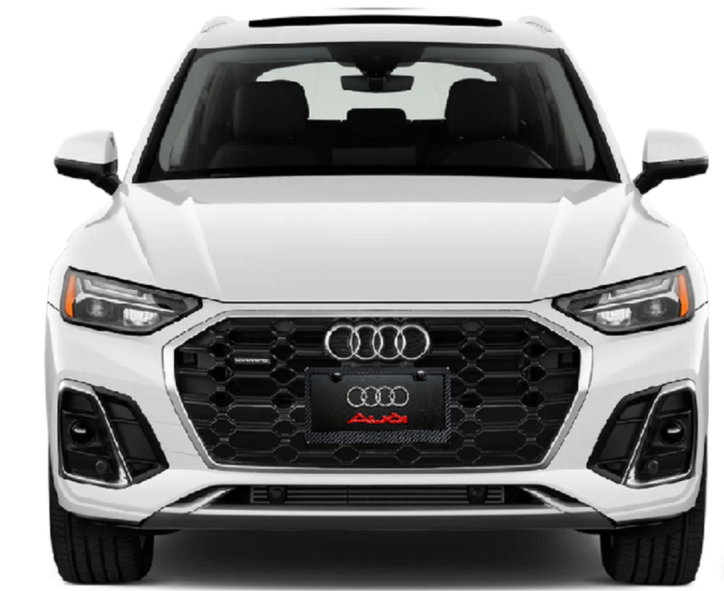 Audi 3D Logo Front Novelty License Plate