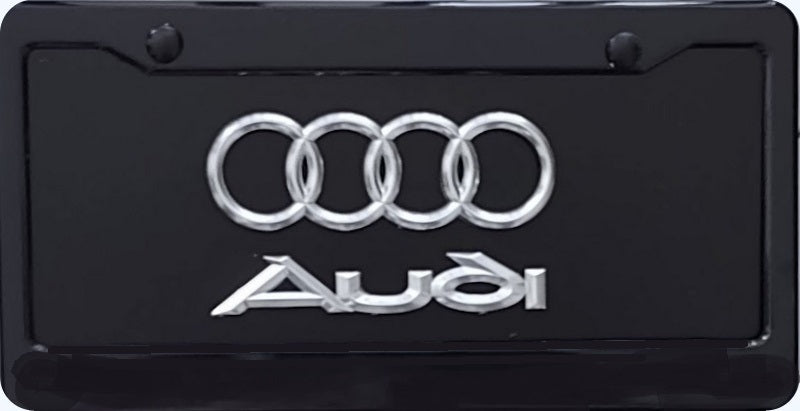 Audi 3D Front Novelty Plate