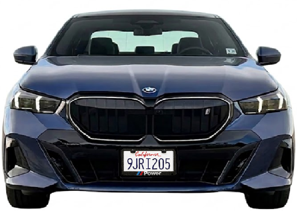 BMW MPOWER  Simulated Carbon Fiber License Frame