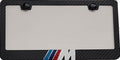 BMW M 3D Simulated Carbon Fiber License Frame