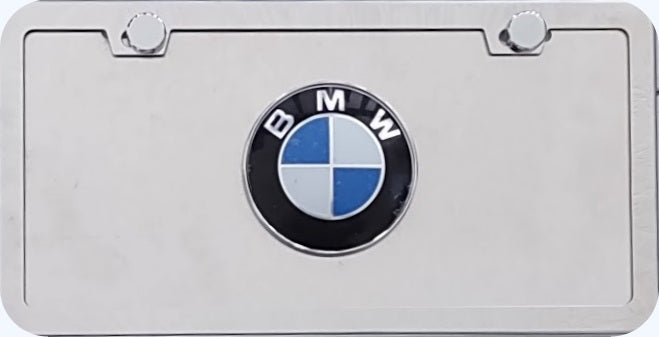 BMW 3D Front Novelty Plate