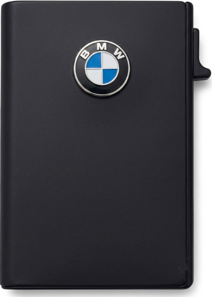 BMW Carbon Fiber 3D Logo Minimalist Pop Up Wallet – RFID Blocking