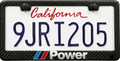 BMW MPOWER  Simulated Carbon Fiber License Frame