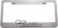 Cadillac 3D Stainless Steel License Frame