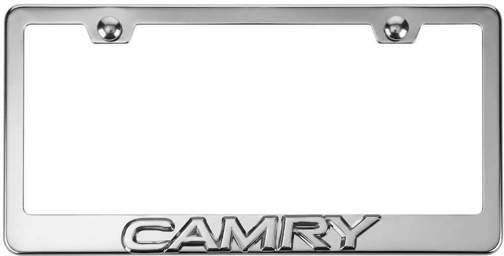 Toyota Camry 3D Stainless Steel License Plate Frame