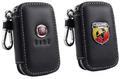 Fiat / Abarth Faux Leather Smart Key Case Safe Guard