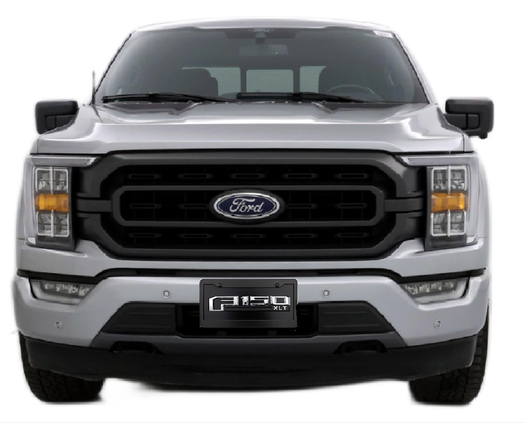 Ford F-150 XLT3D Logo Front Novelty License Plate