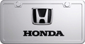 Honda  3D Logo Front Novelty License Plate