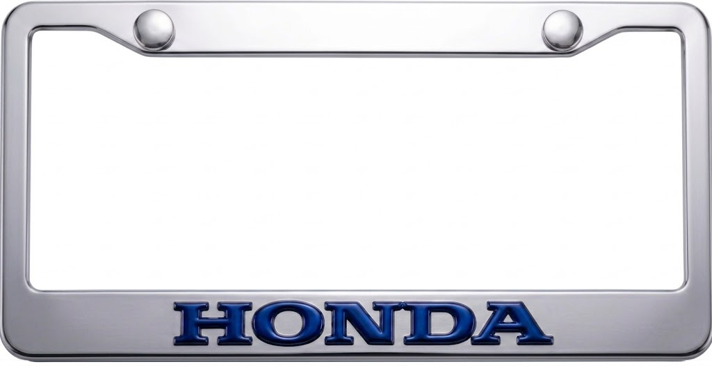 Honda 3D Stainless Steel License Plate Frame