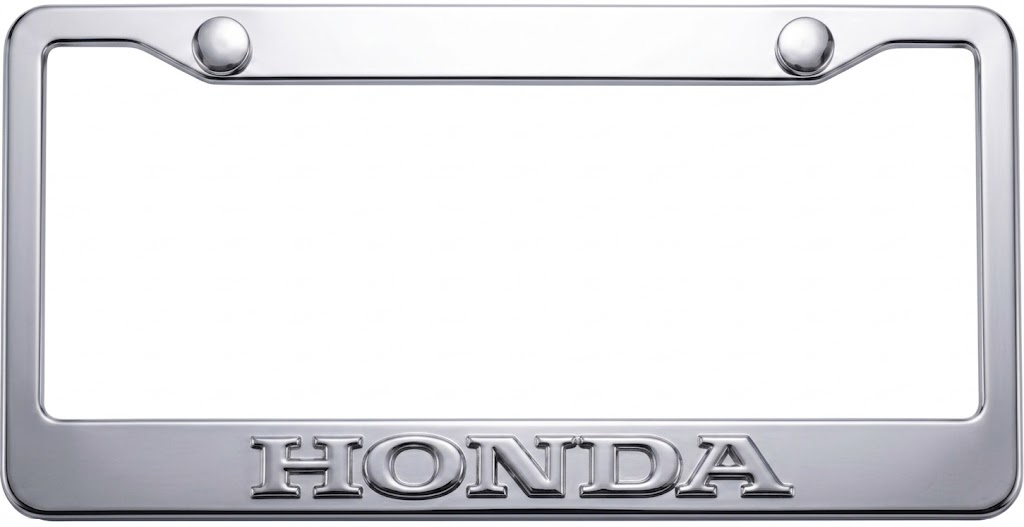 Honda 3D Stainless Steel License Plate Frame