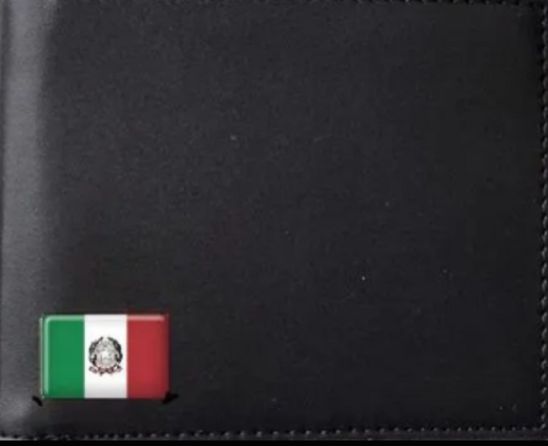 Italian  Flag Men’s RFID Bifold Wallet