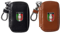 Practical ITALY Faux Leather Smart Key Case Safe Guard