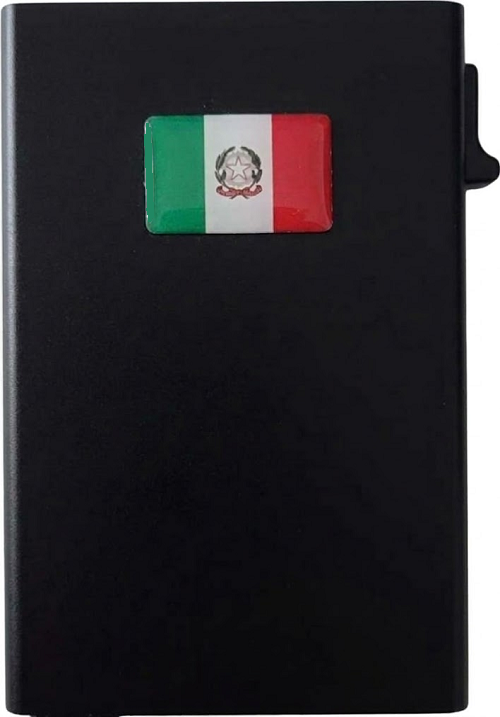Italian Flag Minimalist RFID Pop-Up Unisex Wallet
