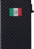 Italian Flag Minimalist RFID Pop-Up Unisex Wallet