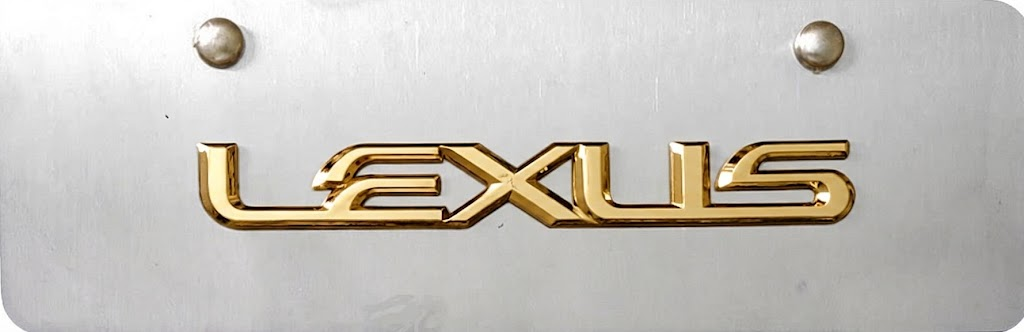 Lexus 3D Logo Mini Plate