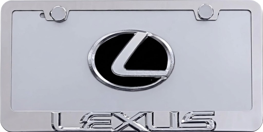 Lexus 3D Logo Front Novelty License Plate