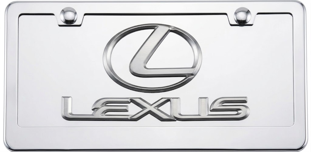 Lexus 3D Logo Front Novelty License Plate