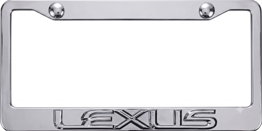 Lexus 3D Stainless Steel License Frame