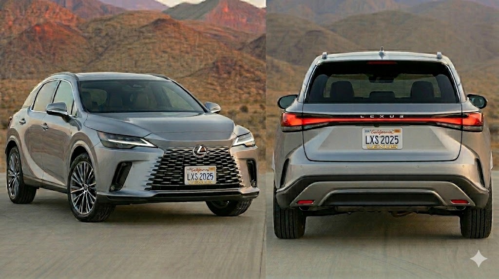 Lexus 3D Stainless Steel License Frame