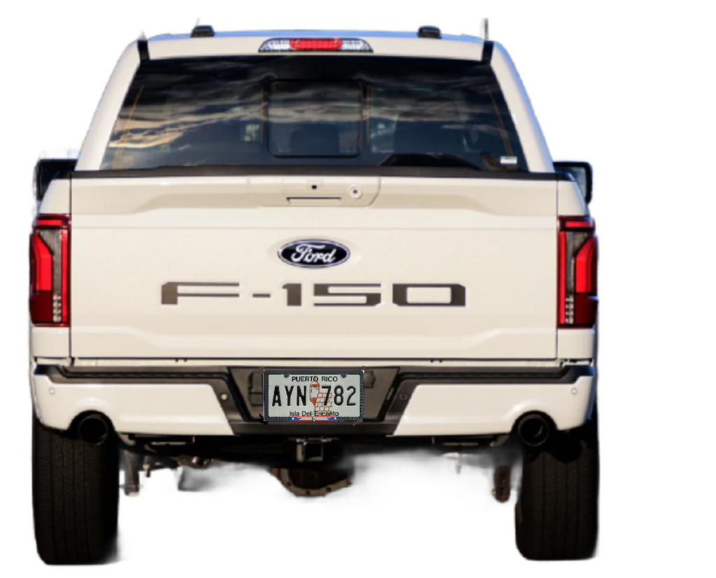 Ford F-150 XLT3D Logo Front Novelty License Plate