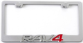Toyota RAV4 3D Stainless Steel License Plate Frame
