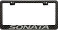 Hyundai Sonata 3D Simulated Carbon Fiber License Plate Frame