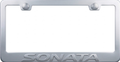 Hyundai Sonata 3D Stainless Steel License Plate Frame