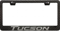 Hyundai Tucson 3D Simulated Carbon Fiber License Plate Frame