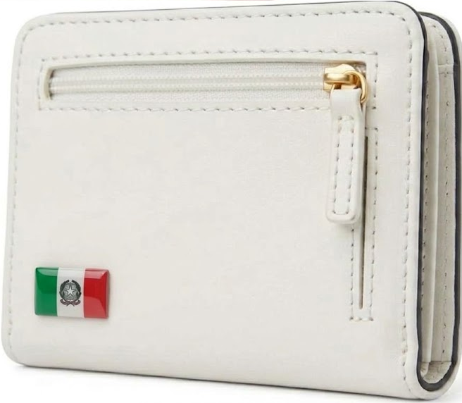 Italian Pride Leatherette Zip Wallet – RFID Blocking Slim Compact Organizers for Italian American Women