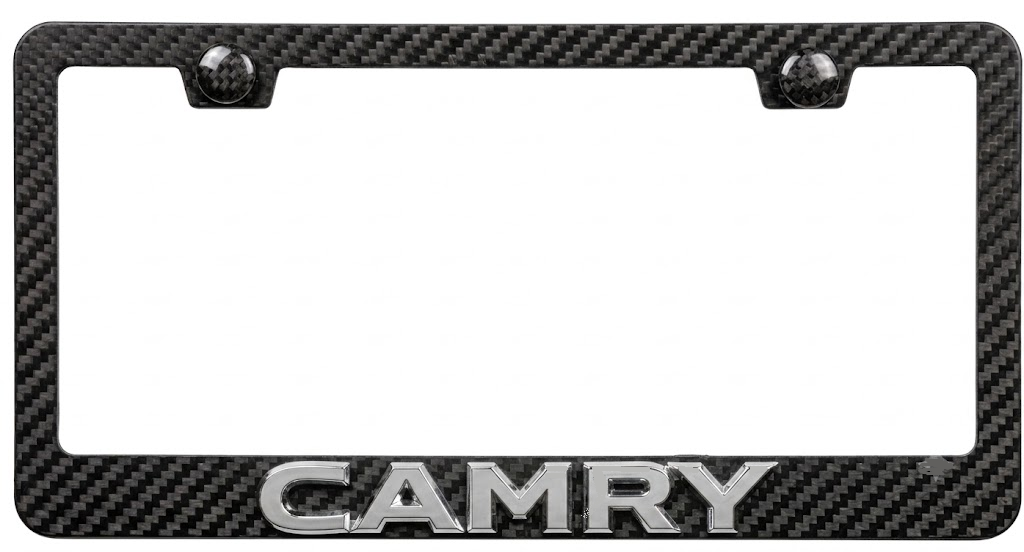 Toyota  Camry Simulated Carbon Fiber License Frame