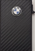 BMW Carbon Fiber 3D Logo Minimalist Pop Up Wallet RFID
