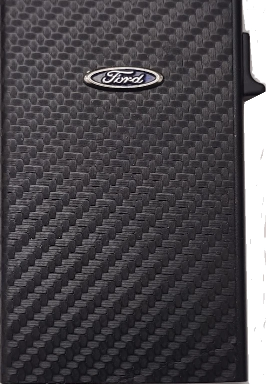 Ford Carbon Fiber 3D Logo Minimalist Pop Up Wallet RFID