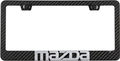 Mazda 3D Simulated Carbon Fiber License Frame